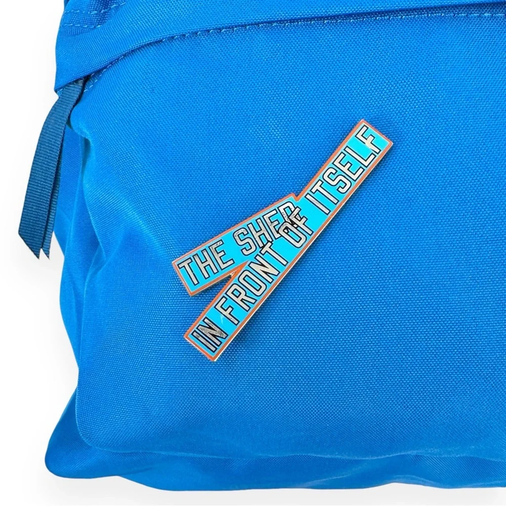 NWT Marc Jacobs Limited Edition New York Skyline Rainbow Blue Nylon Backpack
